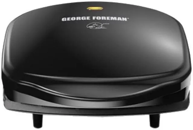 Alt view image 2 of 7 - George Foreman Basic Plate Grill and Panini-Black GR10B