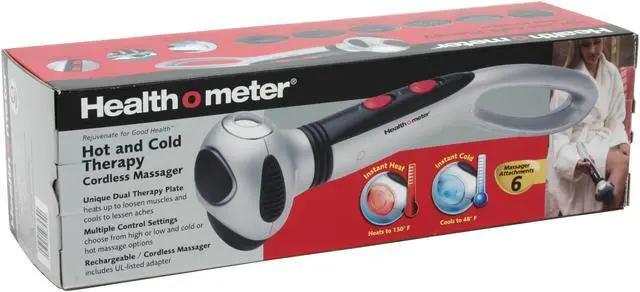 Alt view image 5 of 5 - Health o meter HM7539 Hot and Cold Therapy Cordless Massager