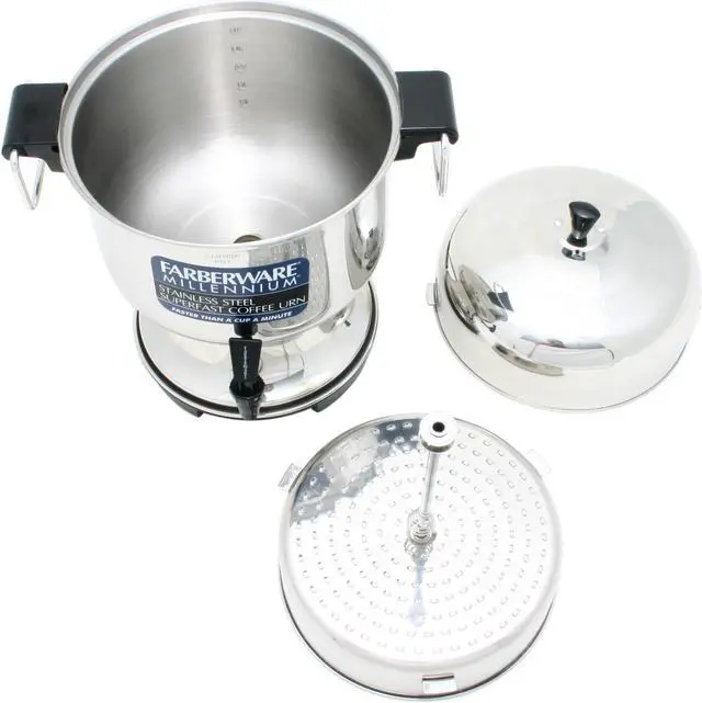 Alt view image 4 of 5 - FARBERWARE FSU236 Stainless steel 12-36 Cup Coffee Urn