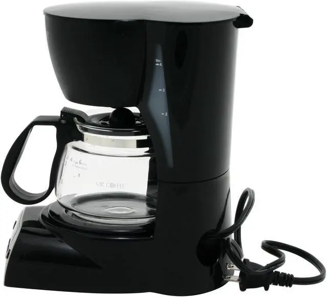 Alt view image 5 of 6 - MR. COFFEE DRX5 Black 4-Cup Programmable Coffee Maker