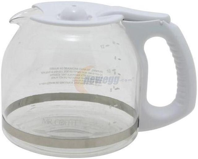 Alt view image 6 of 7 - MR. COFFEE DRX20 White 12-Cup Programmable Coffee Maker