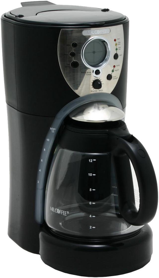 Mr. Coffee DWX23 12-Cup Programmable Coffee Maker - Black