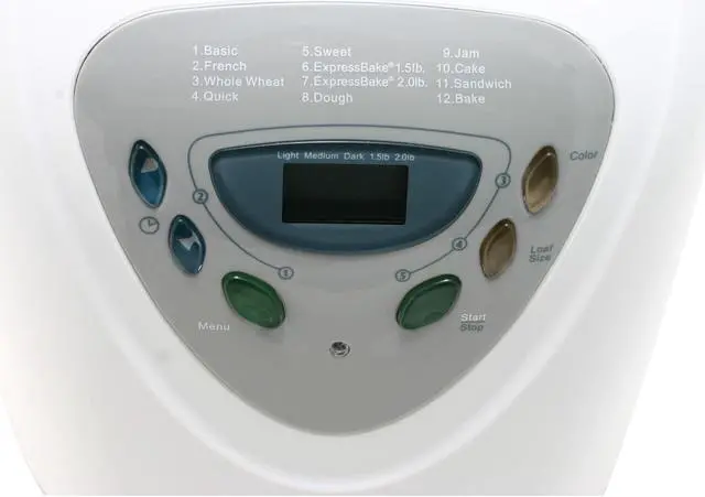 Alt view image 4 of 11 - Sunbeam 5891 Programmable Breadmaker