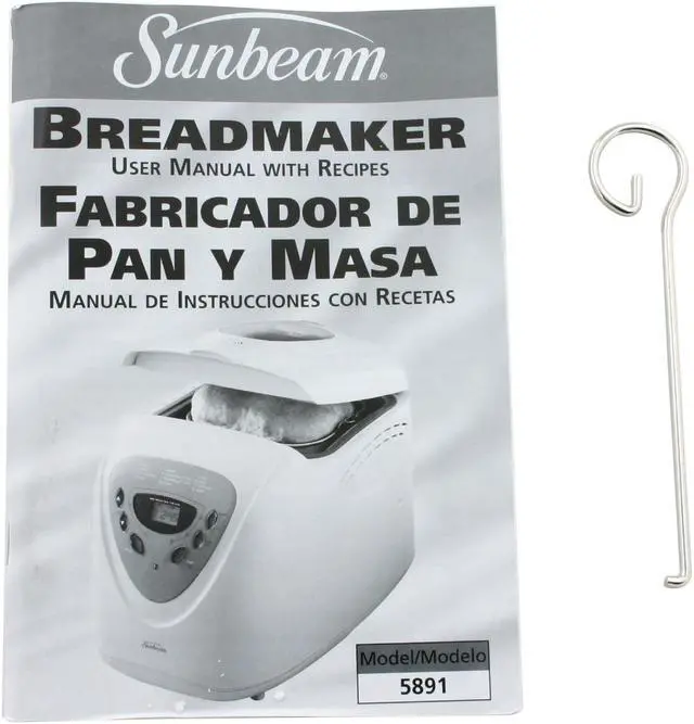 Alt view image 9 of 11 - Sunbeam 5891 Programmable Breadmaker