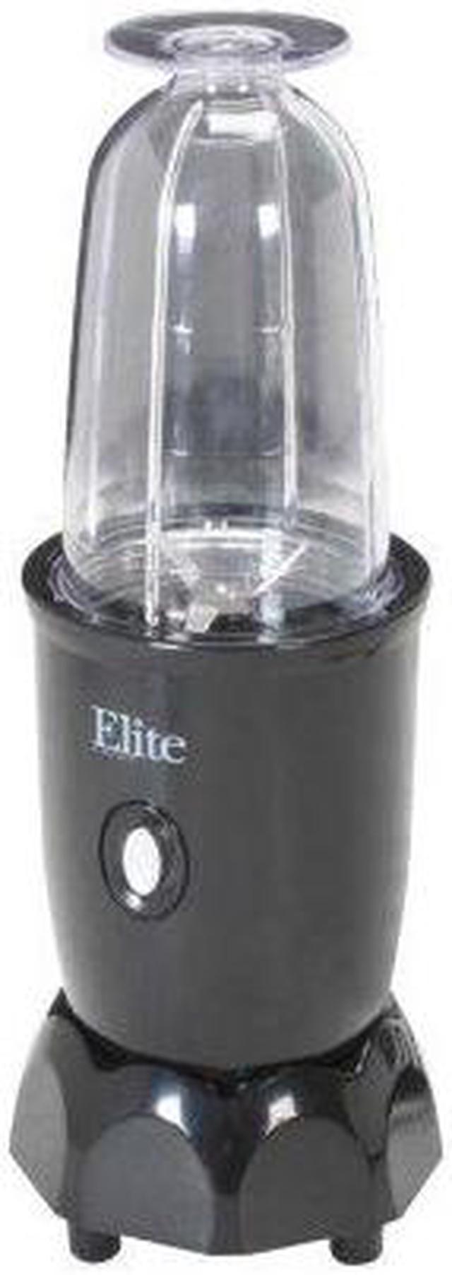 Elite Cuisine 17-Piece Personal Drink Blender - Black