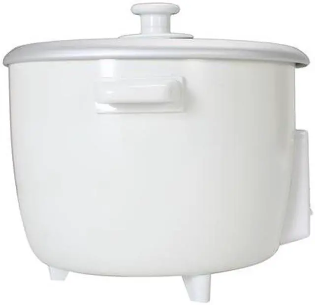 Alt view image 5 of 9 - Maxi-Matic Elite ERC-008ST White Gourmet 8 Cups (Uncooked)/16 Cups (Cooked) Rice Cooker with Glass Lid