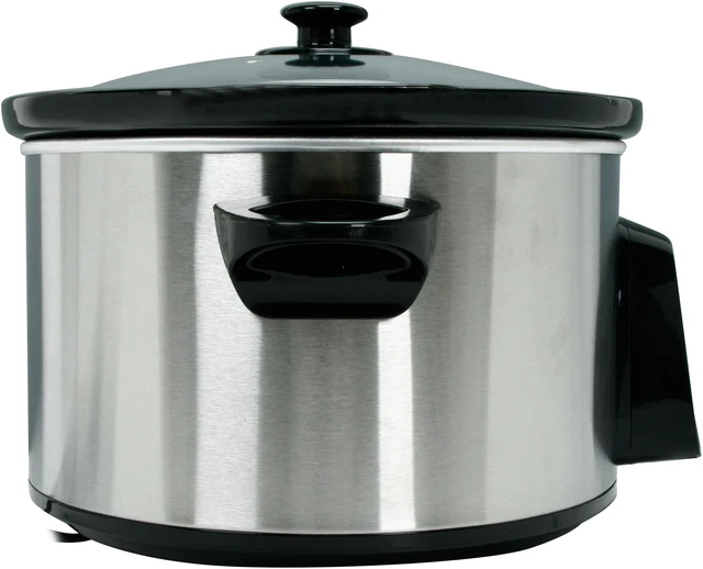 Alt view image 3 of 7 - Maxi-Matic MST-6000 Stainless Steel 6 Qt. Elite Platinum Programmable Slow Cooker