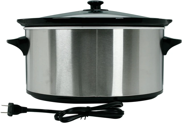 Alt view image 4 of 7 - Maxi-Matic MST-6000 Stainless Steel 6 Qt. Elite Platinum Programmable Slow Cooker