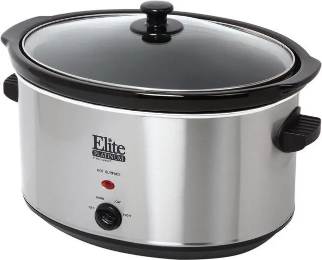 Main image of Maxi-Matic Elite MST-900V Stainless Steel 8.5 Qt. Deluxe Sized Slow Cooker