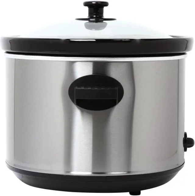 Alt view image 3 of 7 - Maxi-Matic Elite MST-900V Stainless Steel 8.5 Qt. Deluxe Sized Slow Cooker