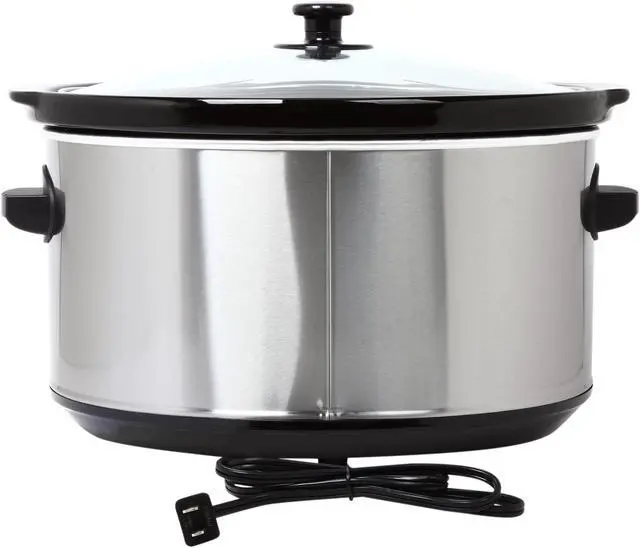 Alt view image 4 of 7 - Maxi-Matic Elite MST-900V Stainless Steel 8.5 Qt. Deluxe Sized Slow Cooker