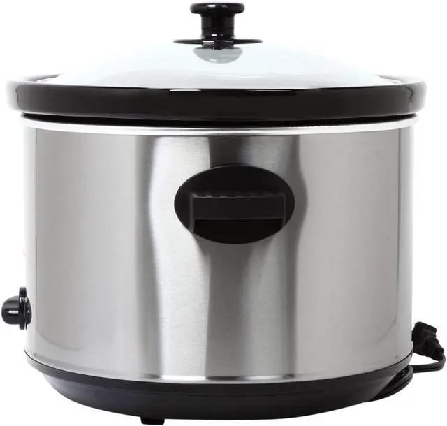 Alt view image 5 of 7 - Maxi-Matic Elite MST-900V Stainless Steel 8.5 Qt. Deluxe Sized Slow Cooker