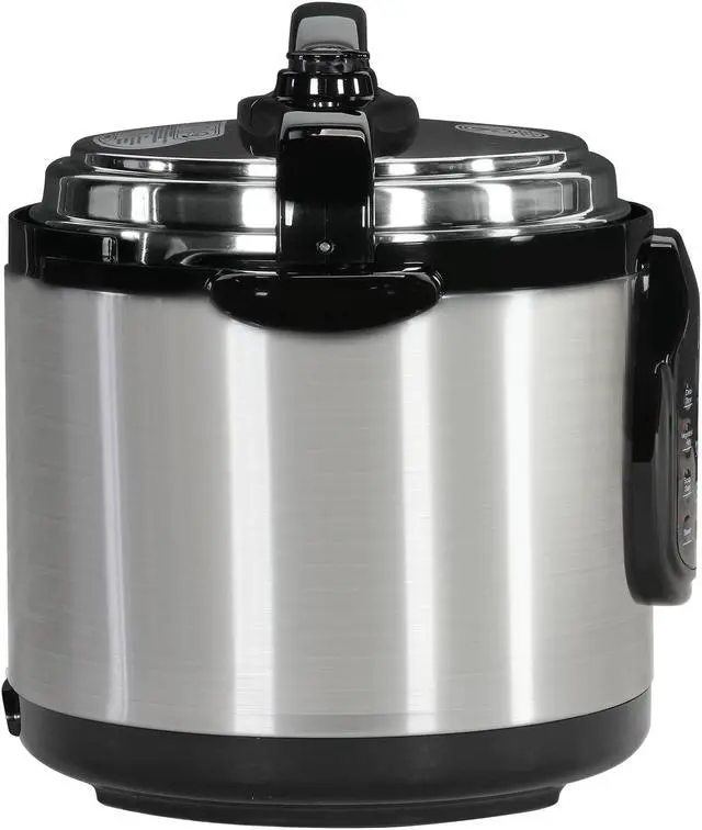 Alt view image 7 of 13 - Maxi-Matic Elite EPC-678SS Platinum 6 Qt. 11-Function Digital Pressure Cooker with Stainless Steel Pot