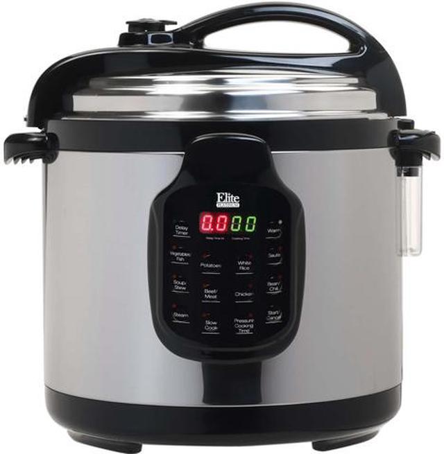 Elite EPC 678SS Platinum 6 Qt. 11 Function Digital Pressure Cooker