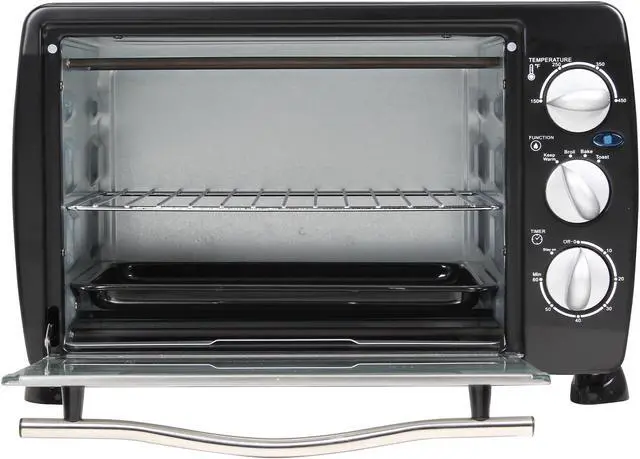 Alt view image 3 of 7 - Maxi-Matic Elite ETO-180B Black Elite Platinum 6 Slice/0.64Cu. Ft. Toaster Oven Broiler