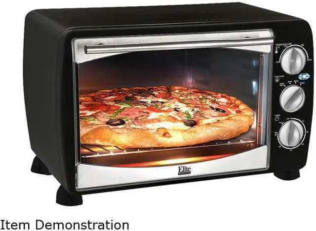 Main image of Maxi-Matic Elite ETO-180B Black Elite Platinum 6 Slice/0.64Cu. Ft. Toaster Oven Broiler
