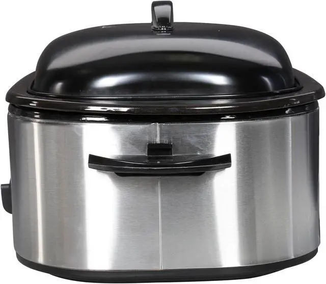 Alt view image 5 of 11 - Elite Platinum ERO-210BK 18Qt. Roaster Oven with Buffet Server & Electric Knife