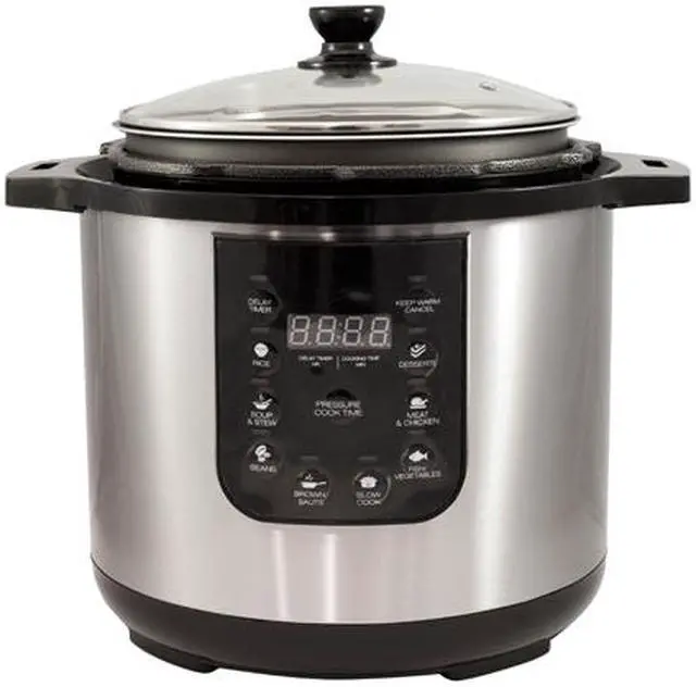Alt view image 2 of 8 - Elite Platinum 8 Qt. Electric Pressure Cooker EPC-813