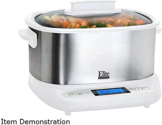 Alt view image 2 of 3 - Maxi-Matic MST-6805W Elite Platinum 7-in-1 Infinity Cooker