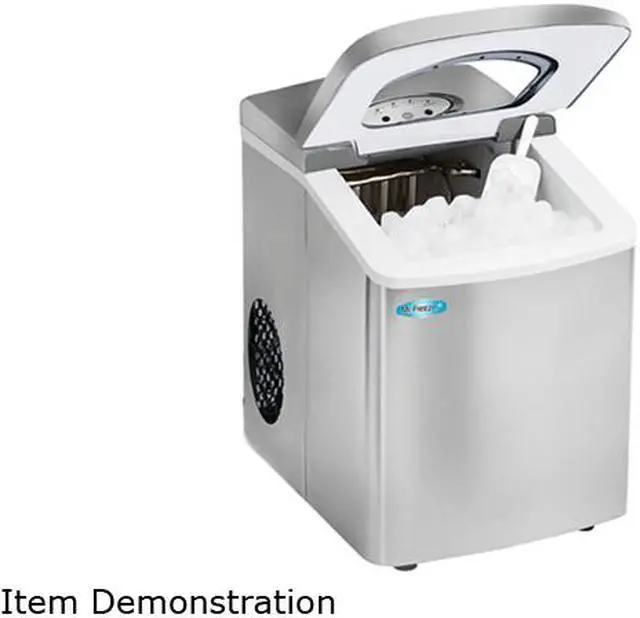 Alt view image 2 of 5 - Maxi-Matic MIM-18SI Mr. Freeze Portable Ice Maker