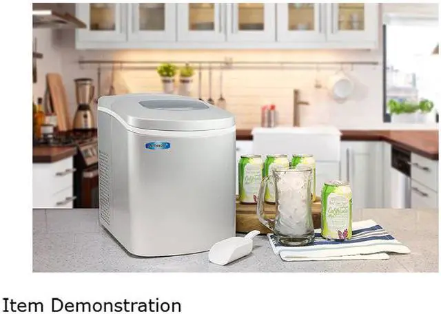 Alt view image 4 of 5 - Maxi-Matic MIM-18SI Mr. Freeze Portable Ice Maker
