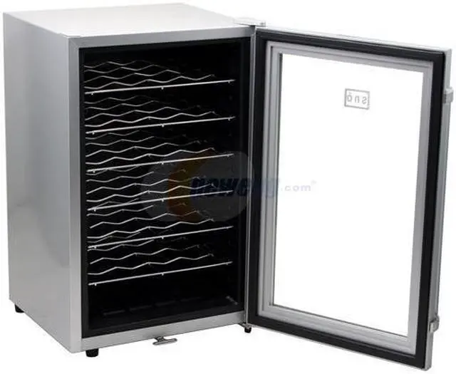 Alt view image 5 of 10 - Whynter WC-28S SNO 28 Bottle Wine Cooler, Silver