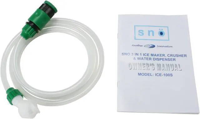 Alt view image 18 of 18 - Whynter ICE100S SNO 3 in 1 Portable Ice Maker, Ice Crusher & Water Dispenser