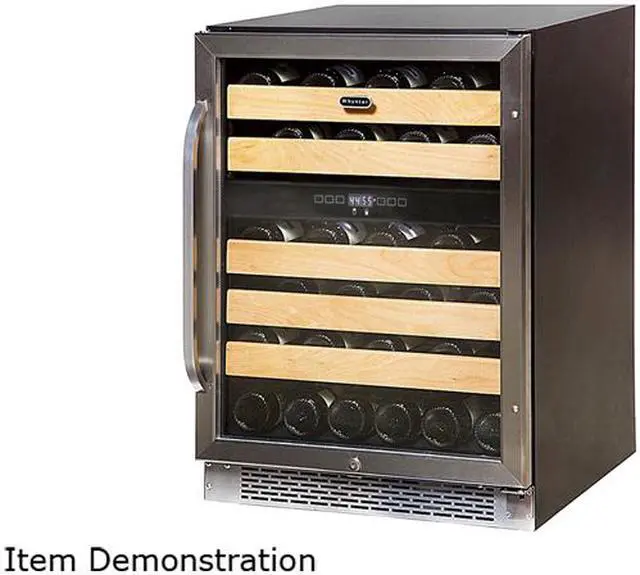 Main image of Whynter 46-bottle Dual Temperature Zone Built-In Wine Refrigerator