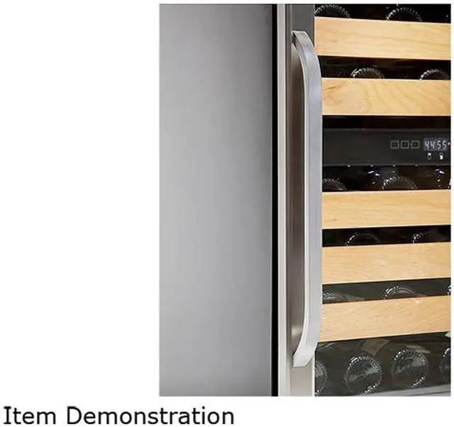 Alt view image 4 of 7 - Whynter 46-bottle Dual Temperature Zone Built-In Wine Refrigerator