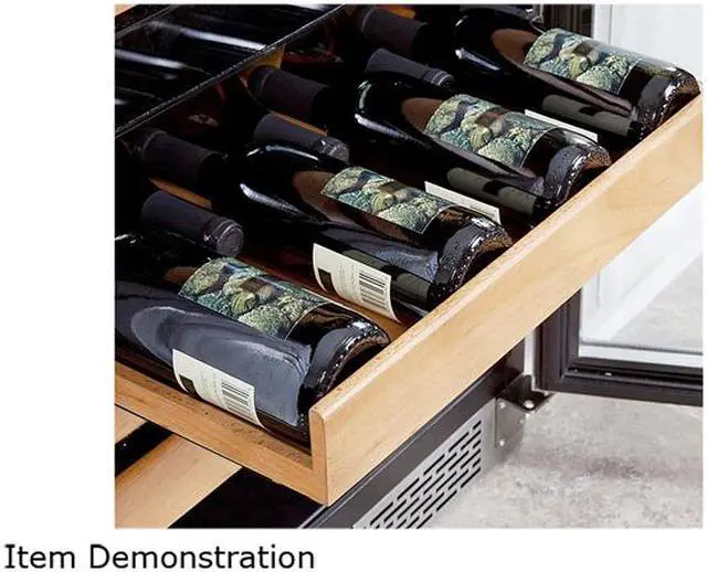 Alt view image 6 of 7 - Whynter 46-bottle Dual Temperature Zone Built-In Wine Refrigerator