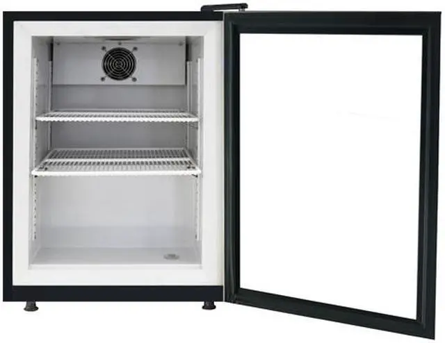 Alt view image 3 of 7 - CDF-177SB Whynter Energy Star Countertop Reach-In 1.8 cu. ft. Display Glass Door Freezer