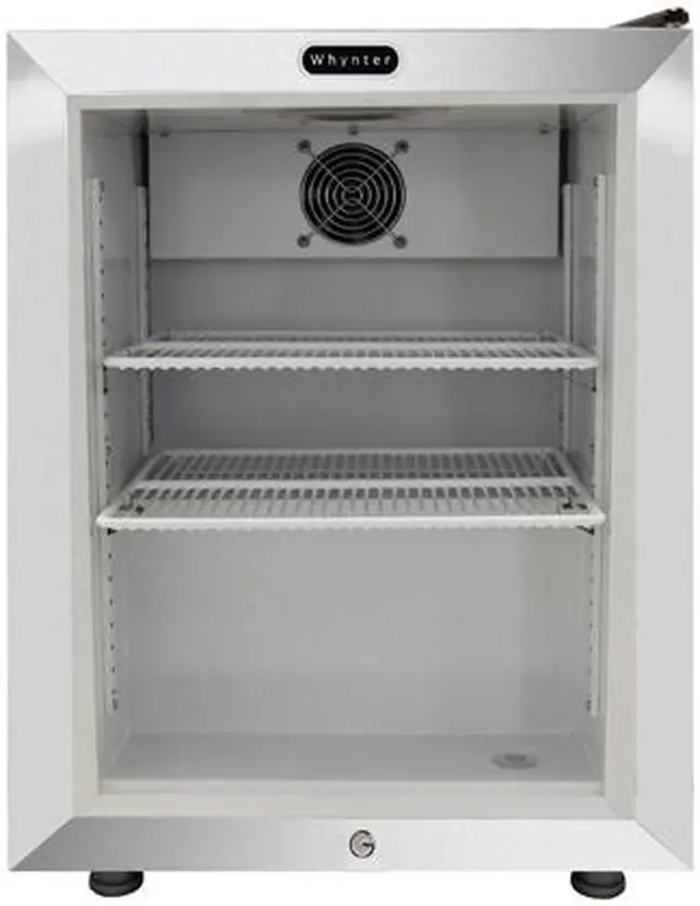 Alt view image 4 of 7 - CDF-177SB Whynter Energy Star Countertop Reach-In 1.8 cu. ft. Display Glass Door Freezer