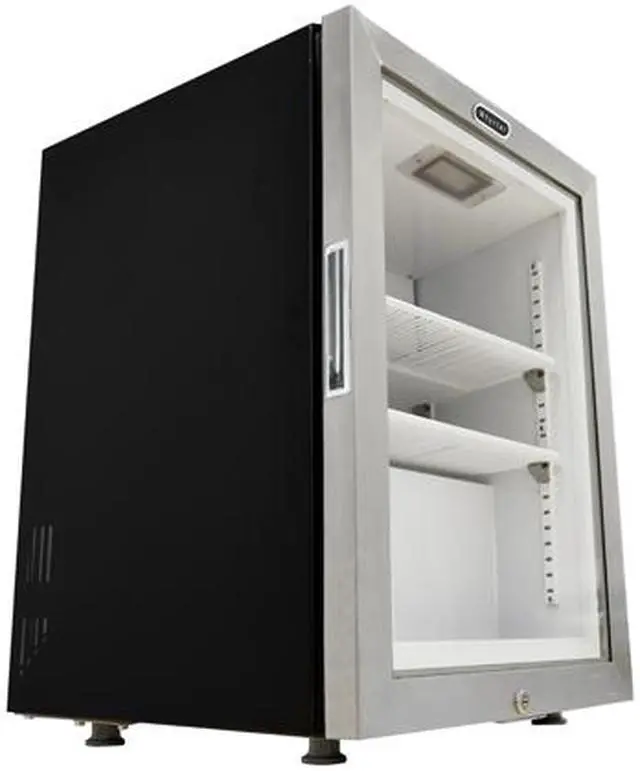 Alt view image 2 of 7 - CDF-177SB Whynter Energy Star Countertop Reach-In 1.8 cu. ft. Display Glass Door Freezer