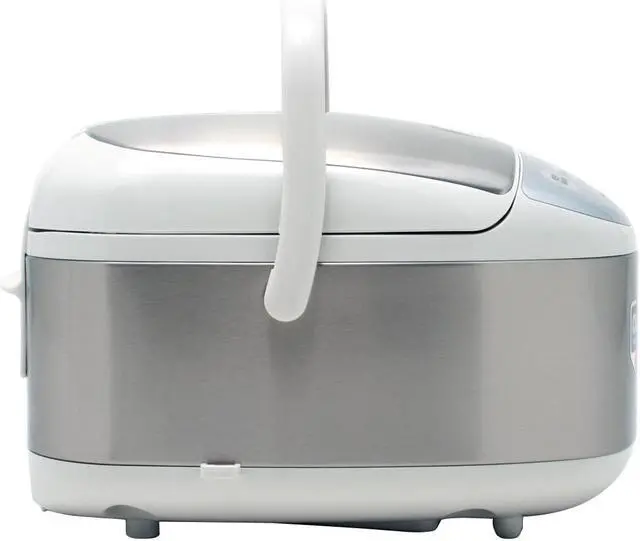 Alt view image 7 of 11 - ZOJIRUSHI NS-LAC05 Stainless Steel Micom Rice Cooker & Warmer