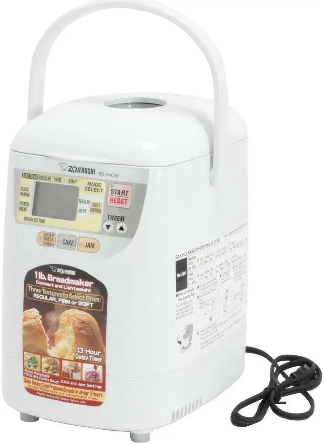 Alt view image 2 of 13 - ZOJIRUSHI Mini Breadmaker BB-HAC10