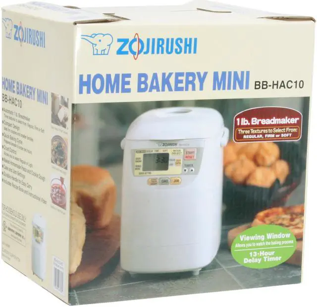 Alt view image 13 of 13 - ZOJIRUSHI Mini Breadmaker BB-HAC10