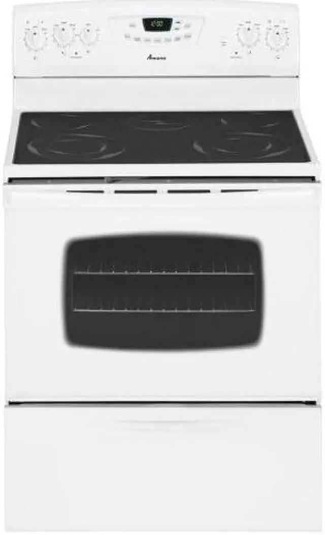 Main image of Amana 30" Electric Free Standing Range AER5722BAW White