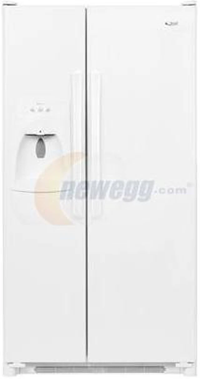 Amana 25.6 cu. ft. Side-By-Side Refrigerator Titanium ASD2620HRW