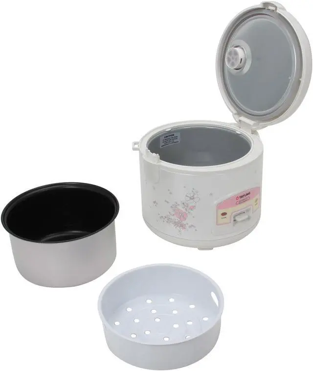 Alt view image 6 of 7 - TATUNG TRC-6UDW White 5.5 Cup Electronic Rice Cooker