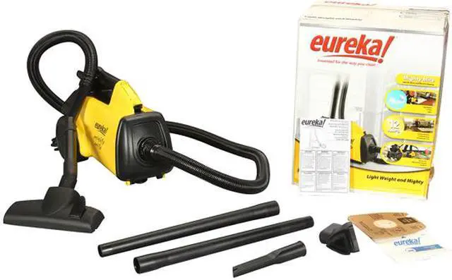 Alt view image 7 of 7 - EUREKA 3670G Boss Mighty Mite Lightweight Canister Vacuums Yellow
