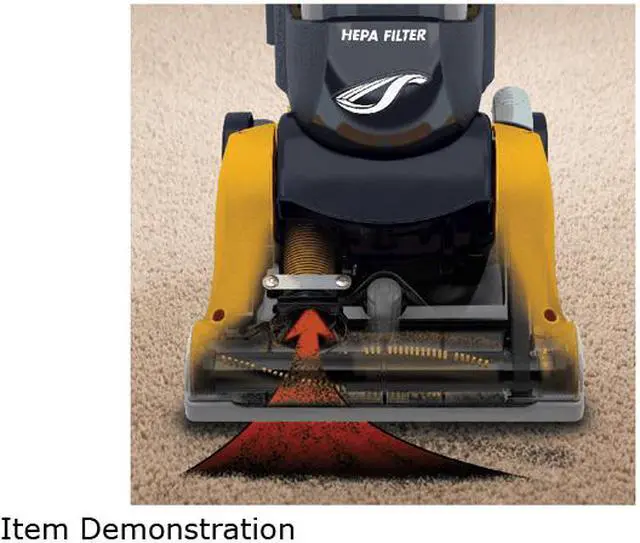 Alt view image 4 of 4 - Eureka AS1001A AirSpeed Upright Vacuum, Black/Yellow