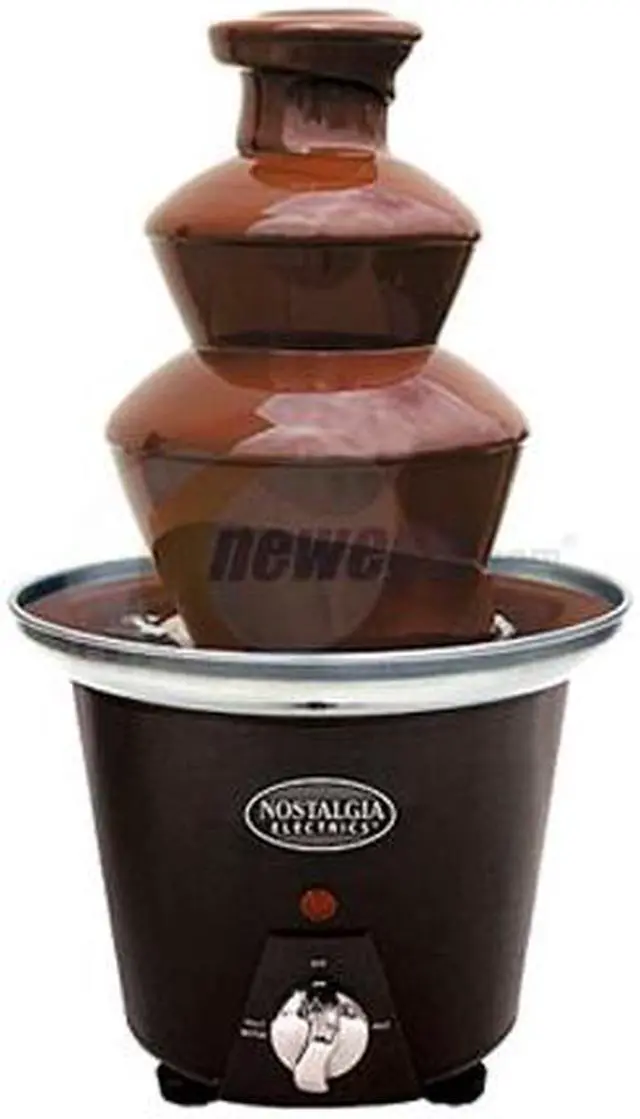 Main image of NOSTALGIA ELECTRICS CFF-965 Mini Black Chocolate Fondue Fountain