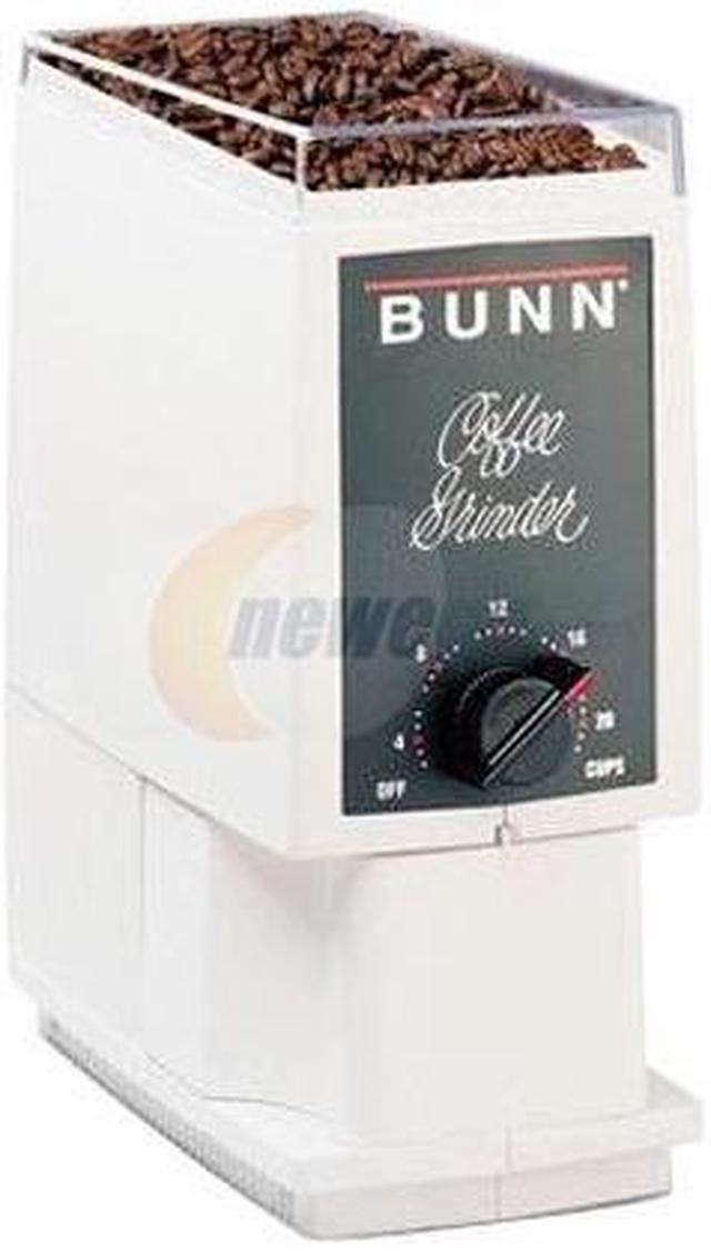 Bunn-O-Matic Corporation 14100.001 White BCG Home Coffee Grinders 