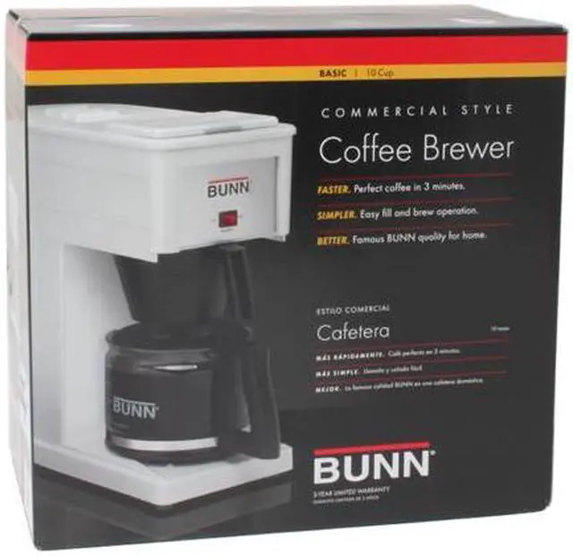Alt view image 6 of 6 - BUNN GRW Velocity Brew 10-Cup Home Brewer, White