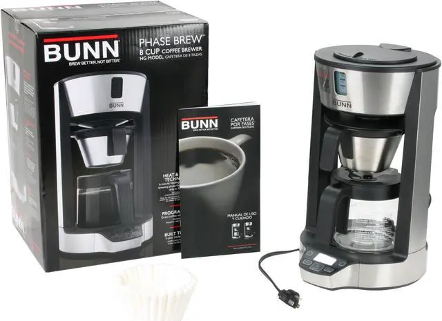 Alt view image 8 of 8 - Bunn Phase Brew HG 8 Cup Home Coffee Brewer