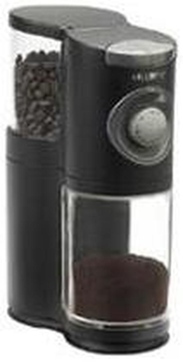 Mr. Coffee Burr Mill Coffee Grinder 10 H x 5 W x 5 D BlackSilver