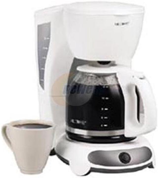 Mr. Coffee 12 Cup Switch Coffeemaker White