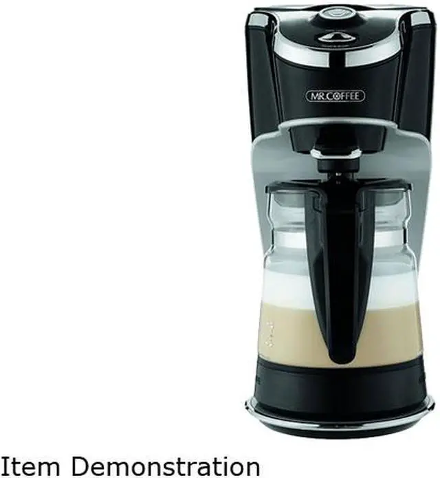 Alt view image 2 of 3 - MR. COFFEE BVMC-EL1 Black Cafe Latte Maker