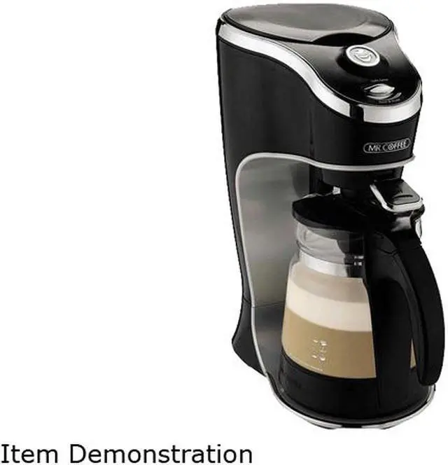 Alt view image 3 of 3 - MR. COFFEE BVMC-EL1 Black Cafe Latte Maker