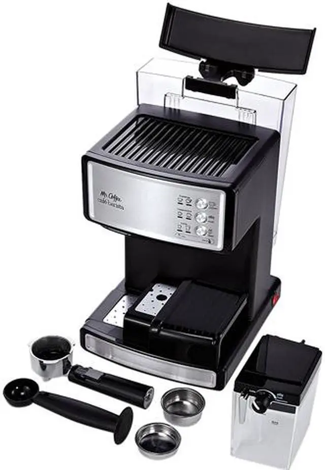Main image of Mr. Coffee BVMC-ECMP1000-RB Cafe Barista Espresso Maker, Silver